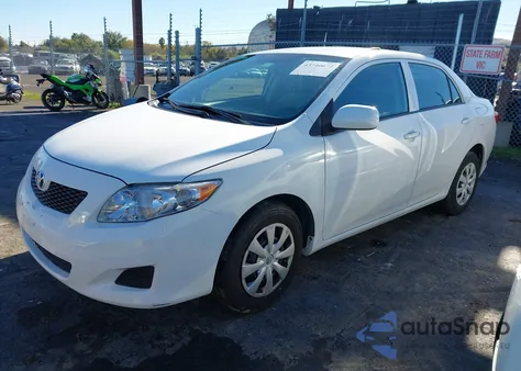 2010 Toyota Corolla Le from USA, damaged, VIN 2T1BU4EE2AC501438